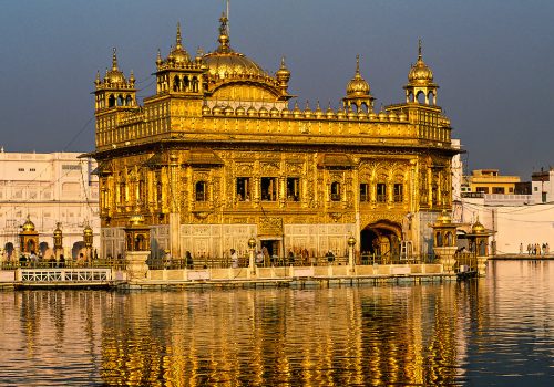 The Golden Temple (holiest Sikh shrine); Amritsar; Punjab; India